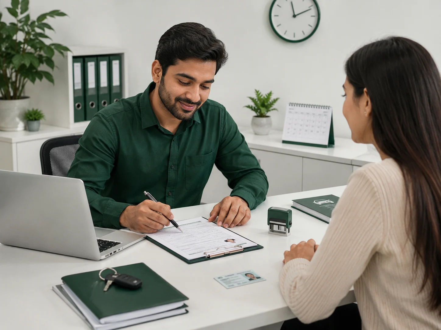 Driving licence renewal assistance at Ansh Driving School